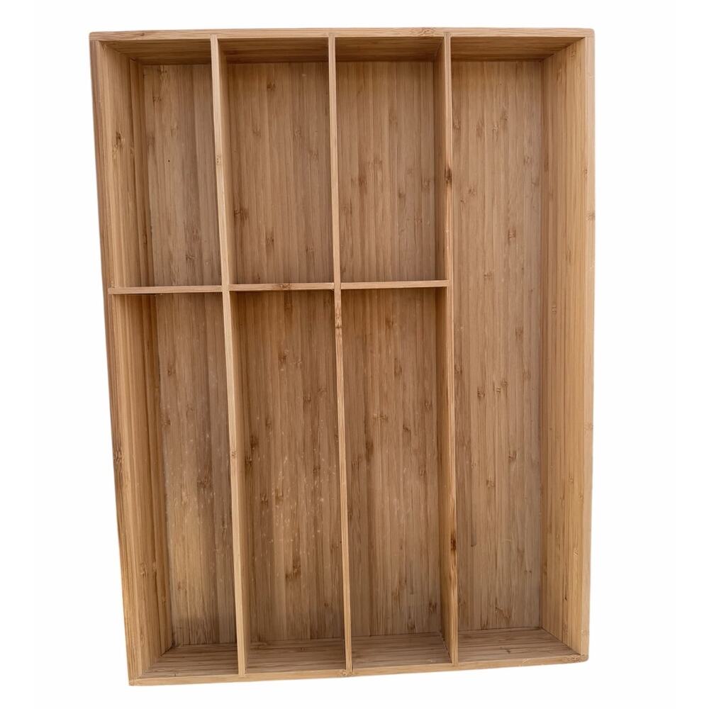 Ikea Variera 22806 Bamboo Drawer Organizer 19.5x14.5 Scandi Sustainable Kitchen